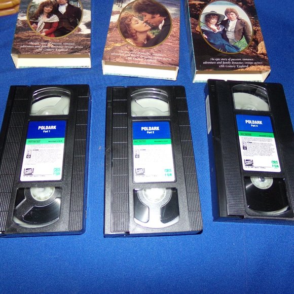 Vintage Poldark Full Season  Boxed Set 6 VHS Tapes - CBS FOX Video - 1975 BBC - Picture 10 of 13